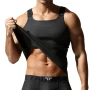 TAUWELL Fashion Men Tank Tops Sleeveless Tops Summer Undershirt for Gym Casual Wear Skinny Streetwear O-neck Male Vests 2025