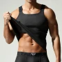 TAUWELL Fashion Men Tank Tops Sleeveless Tops Summer Undershirt for Gym Casual Wear Skinny Streetwear O-neck Male Vests 2025