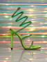 Liyke New Fashion Green Rhinestone Ankle Snake Twine Around Strap Sandals Women Party Prom Shoes Sexy Square Toe Stripper Heels