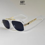 Brand Design Square Sunglasses Women  UV400 Protection Sunglass Men Beach Vacation Fashion Glasses Gafas De Sol Hombre Zonnebril
