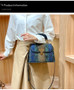 Light luxury brand women's handbag for spring and summer 2025, designer's high-quality shoulder bag, fashionable crossbody bag,