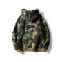 S-5XL Plus Size Men's  Style Camouflage Hoodie Spring Fall Fashion Casual Loose Hooded Long Sleeve Thicken Fleece Coats