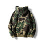 S-5XL Plus Size Men's  Style Camouflage Hoodie Spring Fall Fashion Casual Loose Hooded Long Sleeve Thicken Fleece Coats
