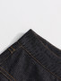 VGH Designer Solid Slimming Denim Skirts For Women High Waist Patchwork Button Spring Temperament Skirt Female Fashion Style New