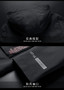 Korea Fashion Oversize 7XL 8XL 2024 Casual Men's Black Windbreaker Jackets Long Trench Coat For Spring Autumn Winter Clothes