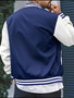 Autumn and Winter New Men's Fashion Buttons Fashion Versatile Multi-color Men's and Women's Streetwear Baseball Jacket