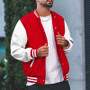 Autumn and Winter New Men's Fashion Buttons Fashion Versatile Multi-color Men's and Women's Streetwear Baseball Jacket
