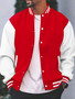 Autumn and Winter New Men's Fashion Buttons Fashion Versatile Multi-color Men's and Women's Streetwear Baseball Jacket