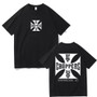 Summer 2026 New West Coast Motorcycle Design Men's T-shirt High Quality Fashion Print Crew Neck T-shirt for Men and Women
