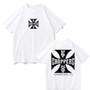 Summer 2026 New West Coast Motorcycle Design Men's T-shirt High Quality Fashion Print Crew Neck T-shirt for Men and Women