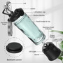 New Portable Blender 600ML Electric Juicer Fruit Mixer 4000mAh USB Rechargeable Smoothie Mini Blender Personal Juicer Colorful