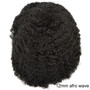 Afro Wigs for Black Men 6'' Indian Human Hair Replacement Men Toupee Afro Curl Mens Toupee