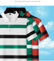 Striped Polo Shirt Man Short Sleeve Fashion Polo Shirt Men Business Casual Cotton Polo Hombre Breathable Summer Tops Lapel 2025