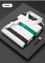 Striped Polo Shirt Man Short Sleeve Fashion Polo Shirt Men Business Casual Cotton Polo Hombre Breathable Summer Tops Lapel 2025