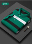 Striped Polo Shirt Man Short Sleeve Fashion Polo Shirt Men Business Casual Cotton Polo Hombre Breathable Summer Tops Lapel 2025