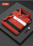 Striped Polo Shirt Man Short Sleeve Fashion Polo Shirt Men Business Casual Cotton Polo Hombre Breathable Summer Tops Lapel 2025