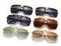 SO&EI Fashion Oversized Square Men Punk Outdoor Sport Sunglasses Shades UV400 Women Brand Designer Vintage Trending Sun Glasses