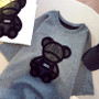 CGC Korean Fashion Women Oversized T-shirt Casual Bear Printing Short Sleeve Tees Summer Female Loose Tops Simple O-Neck T-shirt