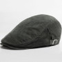 Men Fashion Corduroy Beret Spring Autumn Thick Warm Women's Flat Hat Vintage Casual Newsboy Cap Unisex Fashion Front Back Wear