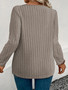 Plus Size Elegant Casual Woman T-Shirt Fashion Loose T-Shirt Woman Temperament Long sleeve T-Shirt Holiday Weekend