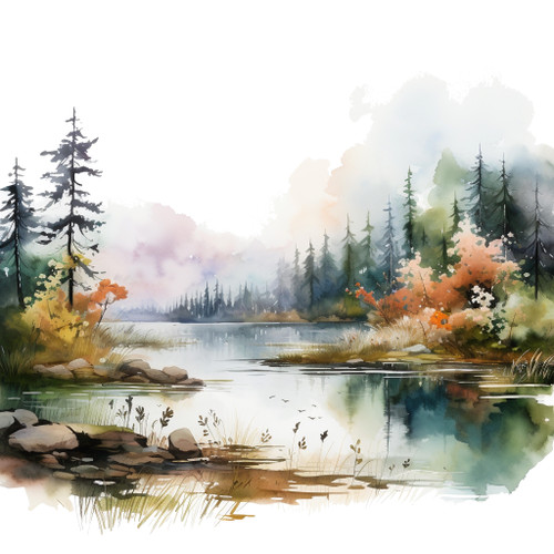 Fall Landscape - Various Sizes