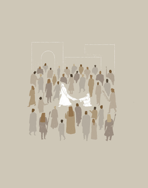 Women Touches Jesus - Various Sizes