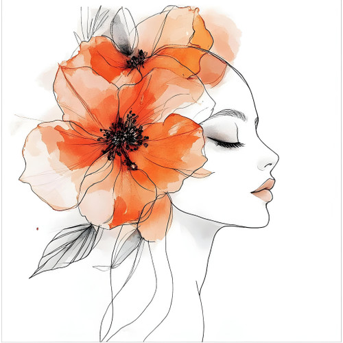 Women Watercolor Series 2 - Various Sizes