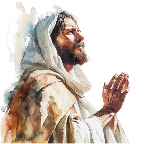 Jesus Watercolor Series 2 - Various Sizes