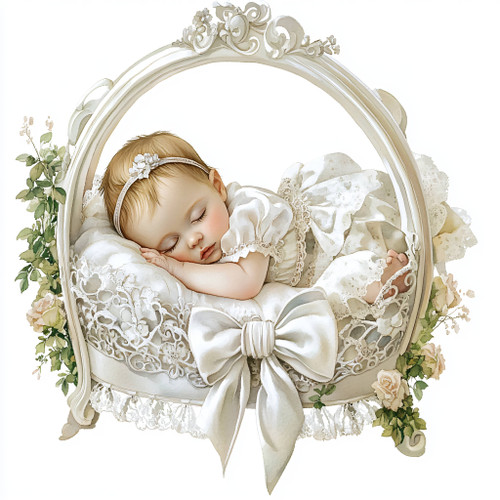 10 Pack Note Cards - Cradle Girl 10 Pack Note Cards - Cradle Girl