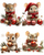 10 Pack Note Cards - Christmas Mouse 10 Pack Note Cards - Christmas Mouse