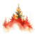 10 Pack Note Cards - Red Christmas Trees 10 Pack Note Cards - Red Christmas Trees