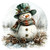 10 Pack Note Cards - Vintage Snowmen 10 Pack Note Cards - Vintage Snowmen