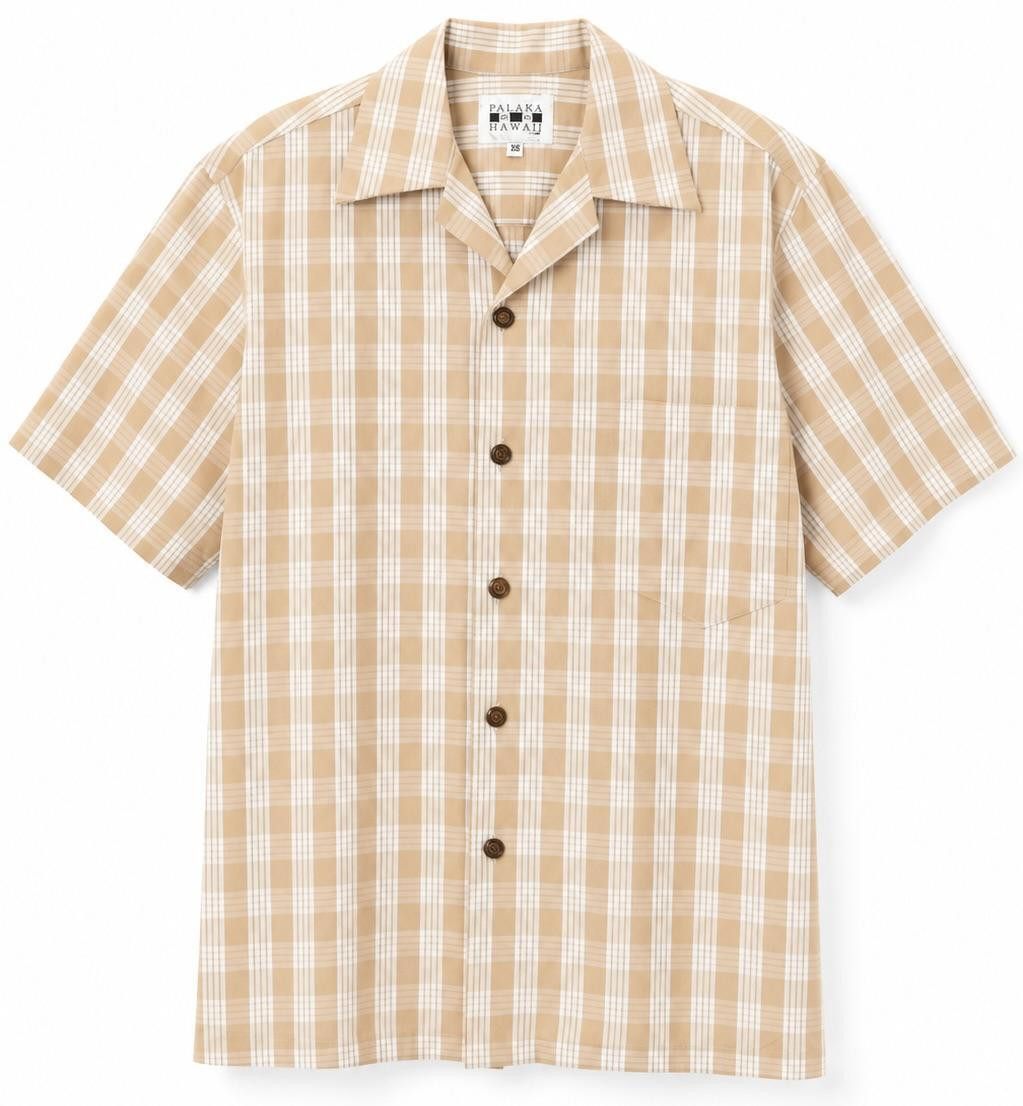 KHAKI PALAKA SHIRT - Homegrown Pearlridge