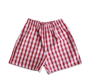 RED PALAKA SHORTS