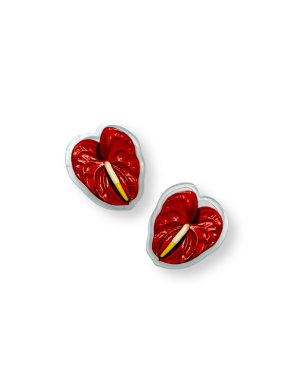 ANTHURIUM ACRYLIC PAPER CLIP