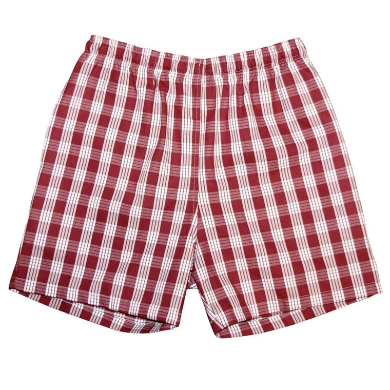 BURGUNDY PALAKA SHORTS