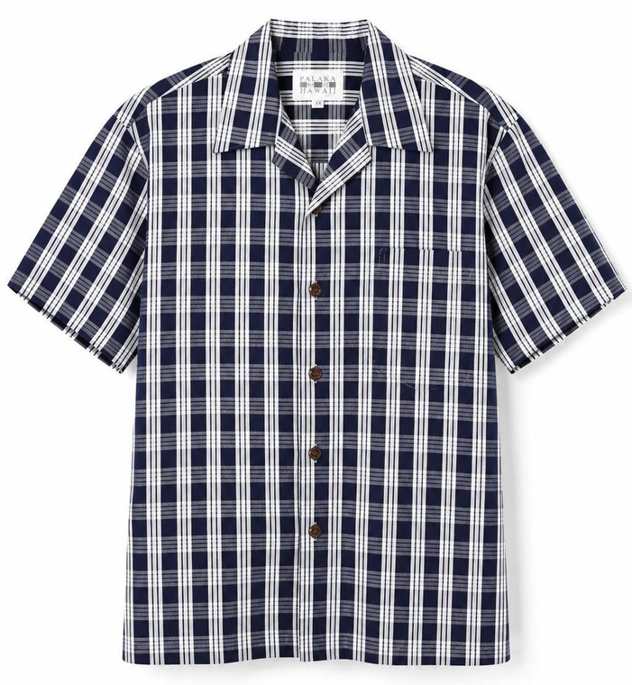 NAVY PALAKA SHIRT