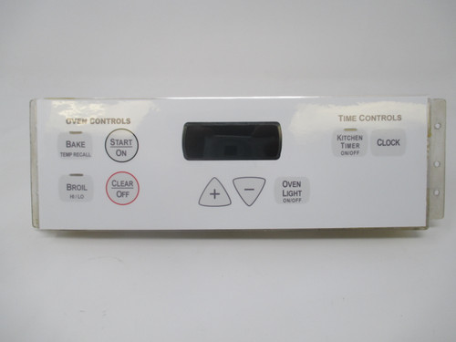 WB27T10604 191D3776P006 GE White Stove Range Control *1 Year Guarantee* New Face