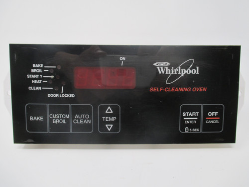 8273742 Whirlpool Black Stove Range Control *1 Year Guarantee* Same Day Ship