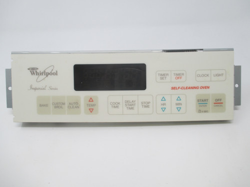 8273866 Whirlpool White Stove Range Control *1 Year Guarantee* Same Day Ship