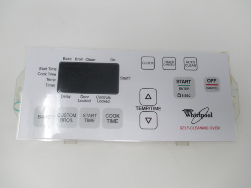 9760297 Whirlpool White Stove Range Control *1 Year Guarantee* New Face