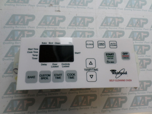 9760299 Whirlpool White Stove Range Control *1 Year Guarantee*