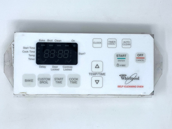 100-01384-06 9761113 6610450 Whirlpool White Stove Control *1 Year Guarantee*