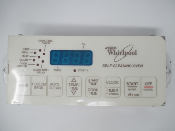 8522493 Whirlpool White Stove Range Control *1 Year Guarantee* Same Day Ship