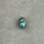 Natural Abalone Pearl 11.42x6.88mm Electric Blue Green Pink Undrilled Loose Collector Pearl Iridescent