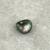 Natural Abalone Pearl 7.37 × 7.05 mm Trillion Shape Blue Green Pink Undrilled Loose Collector Pearl
