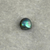 Natural Abalone Pearl 7.37 × 7.05 mm Trillion Shape Blue Green Pink Undrilled Loose Collector Pearl