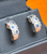 Alex Sepkus Candy Platinum Sapphire Diamond Earrings | Estate Designer Hoop Earrings | Fine Jewelry