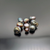 Natural Oyster Pearls (9pcs)  — RAINBOW Color Pearls - HIGH luster- COLLECTIBLES