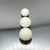 Natural Clam Pearls (3pcs) — 10.1 x 8.8mm, 9.2 x 7.2mm, and 7.0 x 5.0mm — Undrilled, Collector Gems